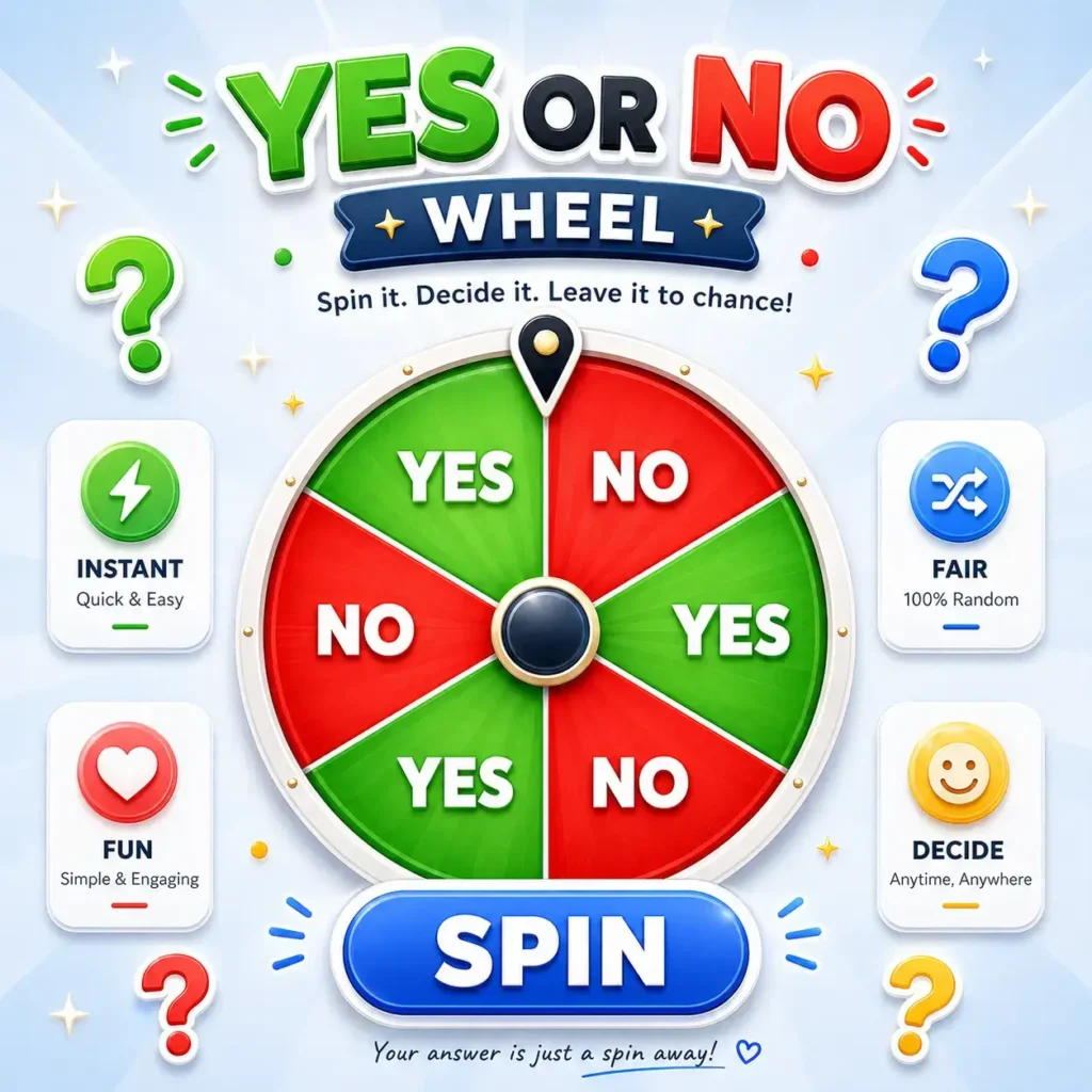 what is yes or no wheel