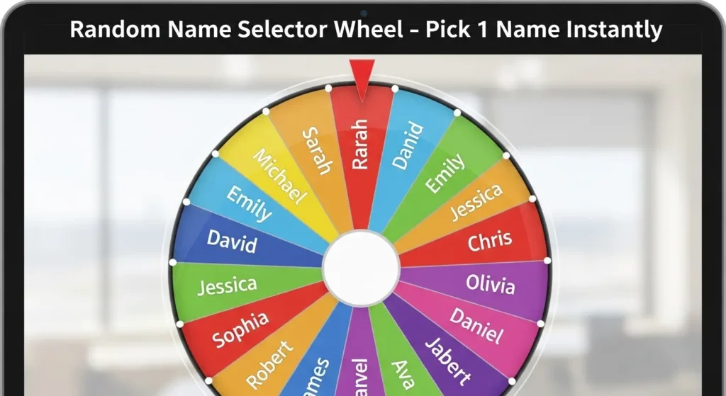 Random Name Selector – Pick 1 Name Instantly